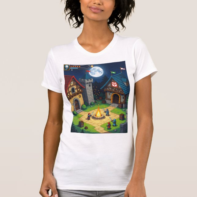 Medieval uppsättning t shirt (Framsida)