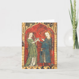Medieval Valentine Helgkort