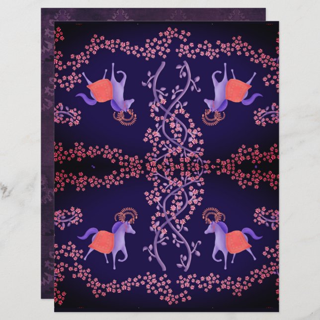 Medieval Vibes Horses (Fram/baksida)