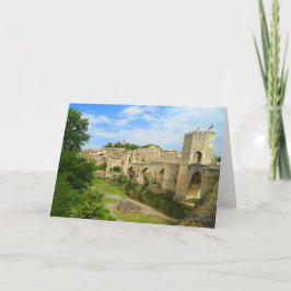 Medieval Village Spain-kort Kort