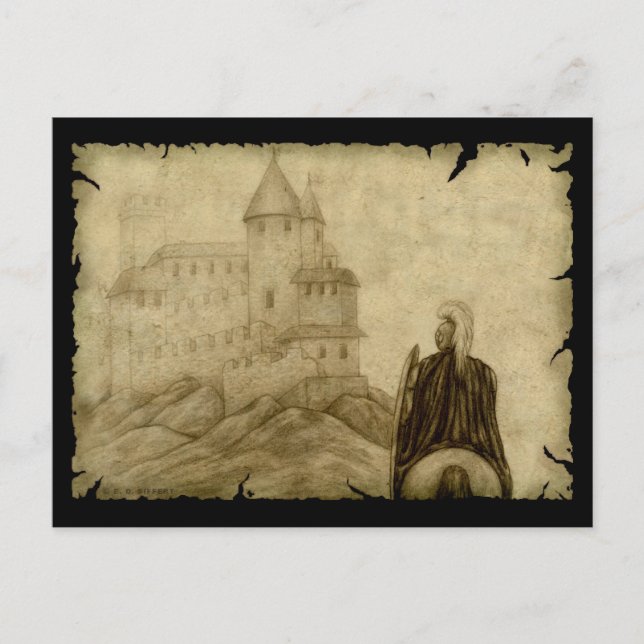 Medieval Vykort (Framsida)