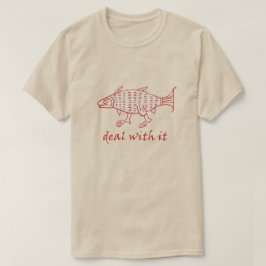 Medieval Walking Fish T Shirt