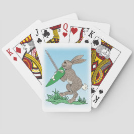 Medieval Warrior Rabbit Casinokort