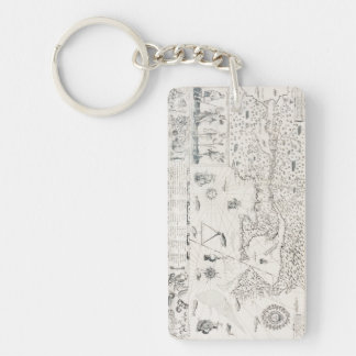 Medieval World map Quebec Nouvelle-Frankrike Ameri