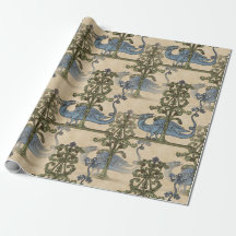 Medieval Yule Dragon Tiled