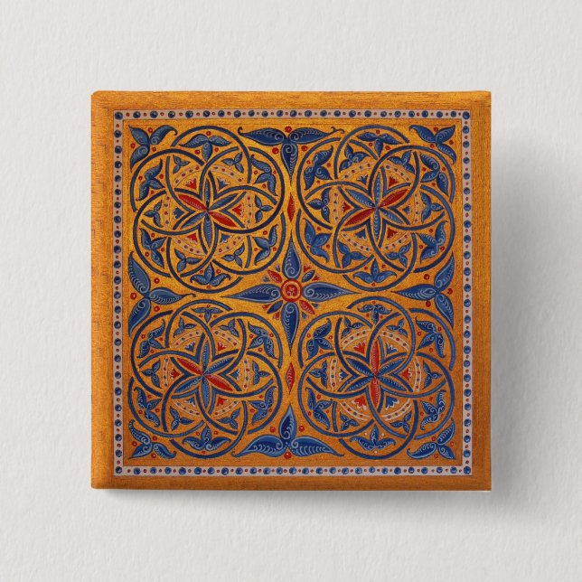 Medievala cirklar knapp (Framsida)