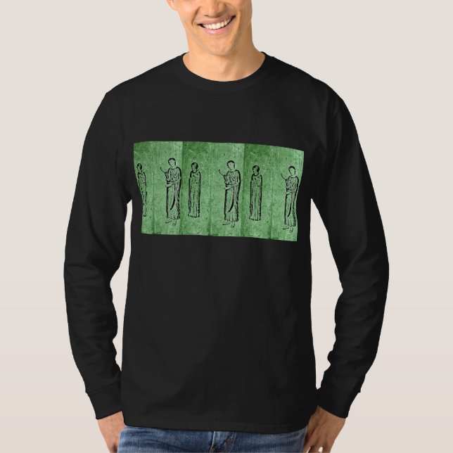 Medievaltillstånd för grunge t shirt (Framsida)
