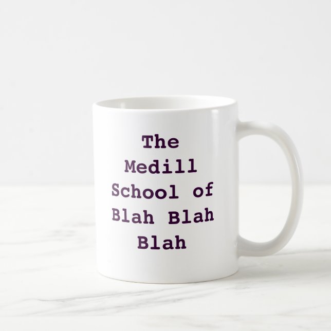Medill: Blah - blah Kaffemugg (Höger)