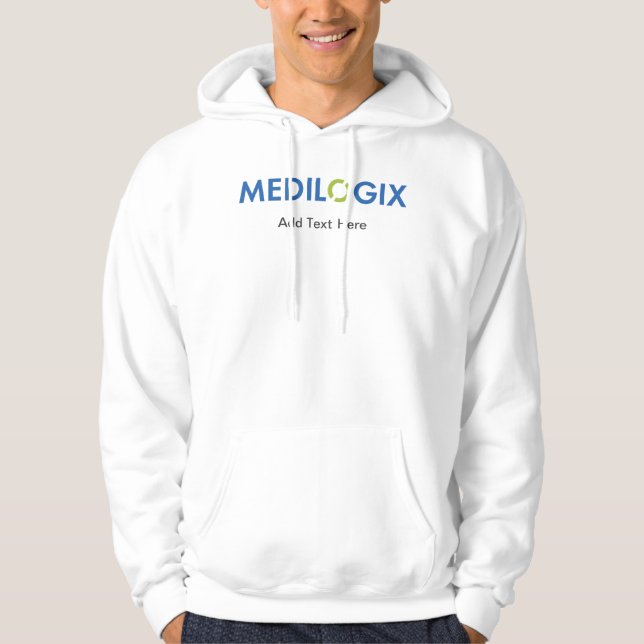 MEDILOGIX Manar Hoodie Standard Logotyp Lägg till  (Framsida)