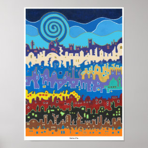 Medina av Fez - Skriv ut - Original Storlek Poster