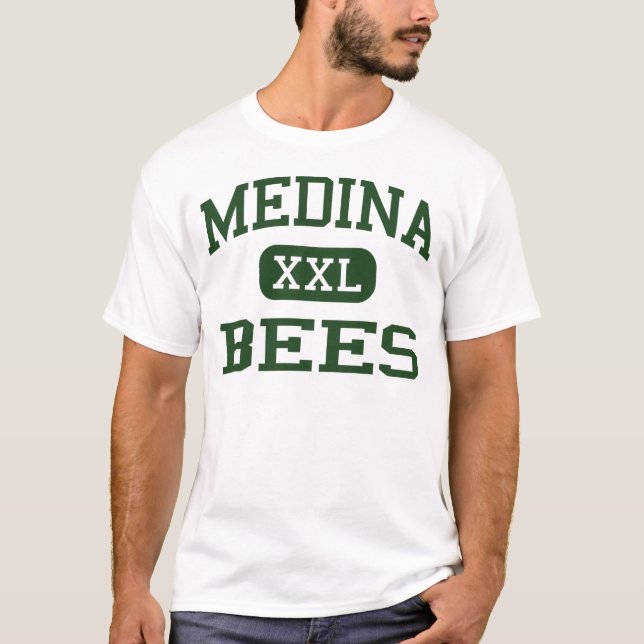 Medina - bin - Medina högstadium - Medina Ohio T Shirt (Framsida)