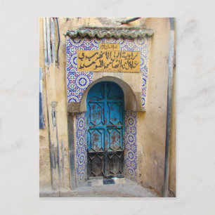 Medina fes door vykort