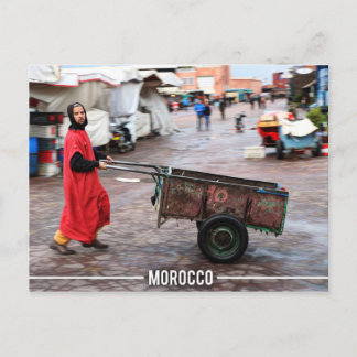 Medina från Marrakech - Marrakech Souk, Marocko Vykort
