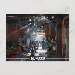Medina från Marrakech - Marrakech Souks, Marocko Vykort