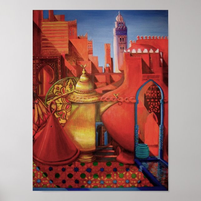 Medina Marrakesh Poster (Framsidan)
