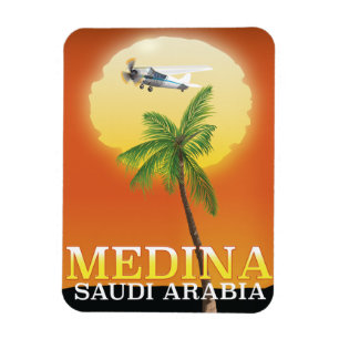 Medina Saudiarabiens reseaffisch Magnet