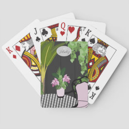 Medinilla Bord Centerbit Courtyard Monogram Casinokort