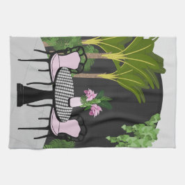 Medinilla Garden Courtyard Kökshandduk