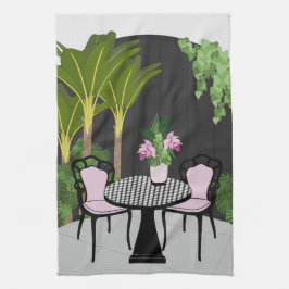 Medinilla Garden Courtyard Kökshandduk