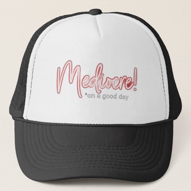 Mediocre! Baseball Hats Keps (Framsida)