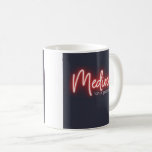 Mediocre! coffee mug kaffemugg<br><div class="desc">Get your caffeine fix the Mediocre way with this coffee mug with the band logo on both sides.</div>
