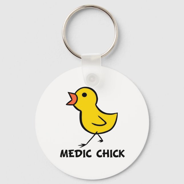 Medisk Chick Nyckelring (Framsida)