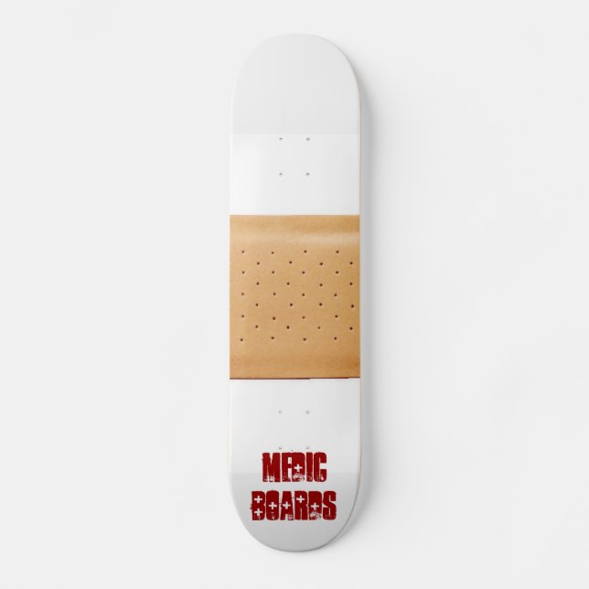 Mediska Band-stöd Mini Skateboard Bräda 18,5 Cm (Framsida)