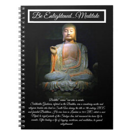 Meditat bör upplysas anteckningsbok