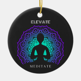 Meditate Elevate Julgransprydnad Keramik