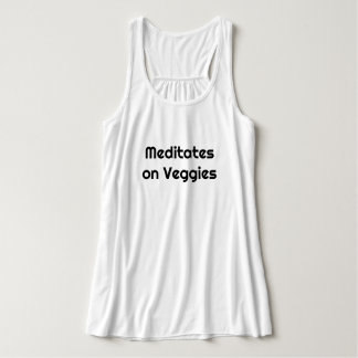 Meditates på Veggies-Tanktopet Linne Med Racerback