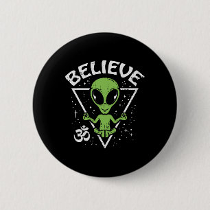 Meditating Alien Believe Zen Inre Fred Et Ufo Yo Knapp