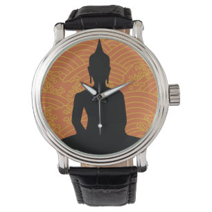 Meditating Buddha Armbandsur