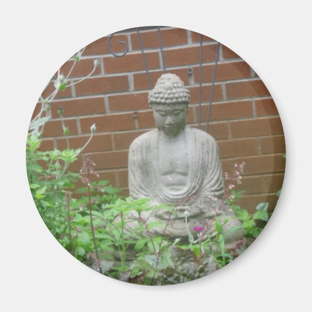 Meditating Buddha Magnet (Framsidan)