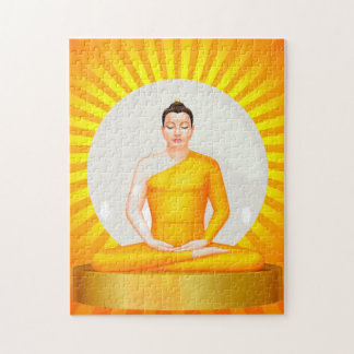 Meditating Buddha puzzle Pussel