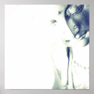 Meditating Buddha—Serenity Light Poster