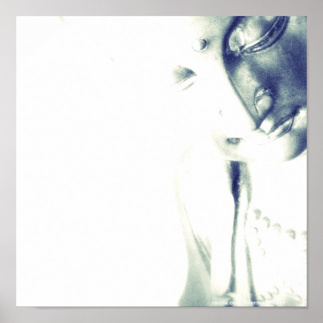 Meditating Buddha—Serenity Light Poster (Framsidan)