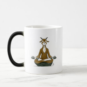 "Meditating Goat" Morphing Mugg. Magisk Mugg