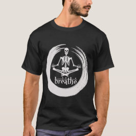 Meditating Skeleton T Shirt