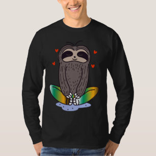 Meditating Sloth T Shirt
