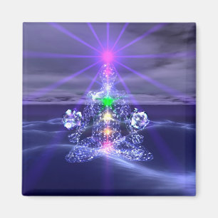 Meditation2_Square-magnet Magnet