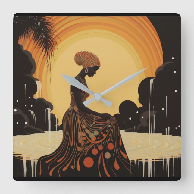 MEDITATION #3 FYRKANTIG KLOCKA (Framsida)