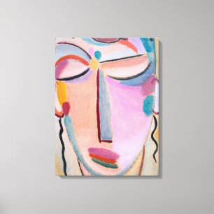 Meditation Alexej von Jawlensky  Art Canvastryck