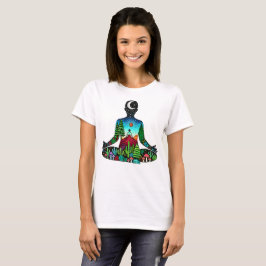 meditation and yoga t shirt