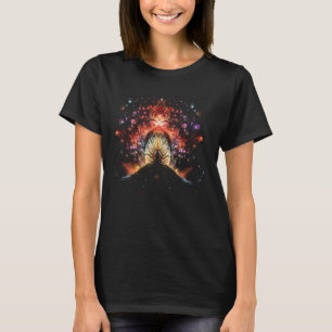 Meditation Andligt Uppvaknande Yoga Mindfullness T Shirt