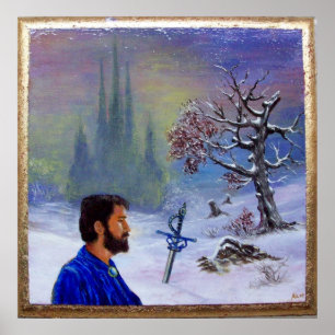 MEDITATION AV EN KUNSKAP POSTER