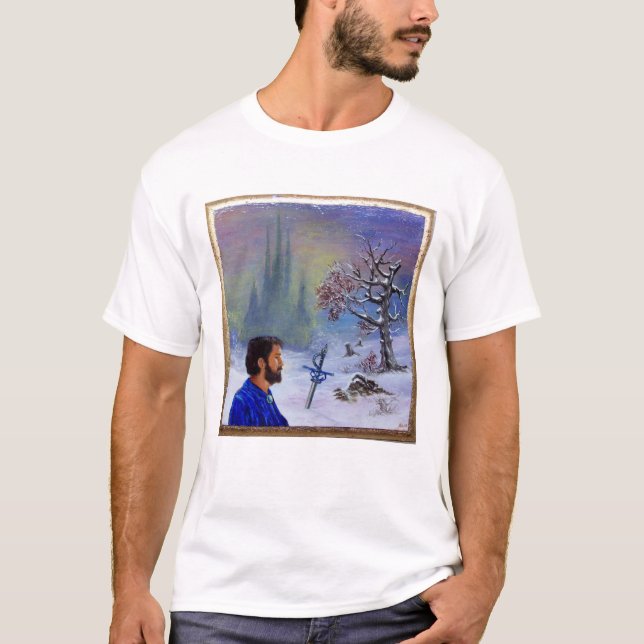 MEDITATION AV EN KUNSKAP TEE SHIRT (Framsida)
