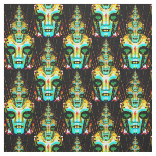 Meditation av Shiva (54" bredden) tyg