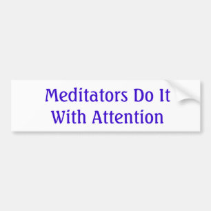 Meditation Bildekal