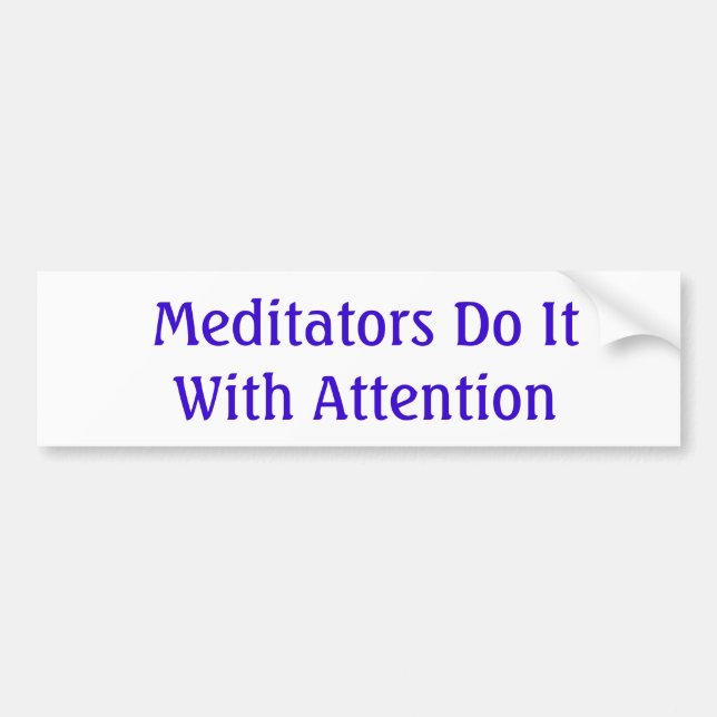 Meditation Bildekal (Framsidan)
