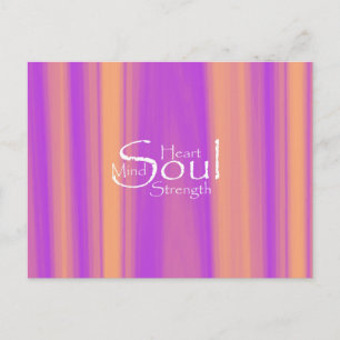 Meditation Cue Card - "Glatt PMARE"-SAMLING Vykort